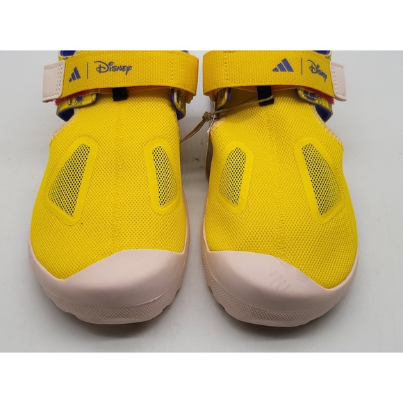 Adidas Terrex Captain Toey Hiking Boys Size 6 Yellow Blue Sandals IH2908 - Picture 4 of 14